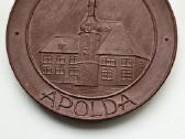 Meissen porceliano stalo medalis.