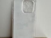 Rausvas koliažinis iPhone 14 Pro dėkliukas - nuotraukos Nr. 2