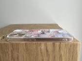 Rausvas koliažinis iPhone 14 Pro dėkliukas - nuotraukos Nr. 5