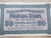 1918 metų 50 Ost markės Lietuva Lenkija Vokietija