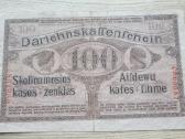 1918 m. 100 Ost markių Lietuva Lenkija Vokietija - nuotraukos Nr. 2
