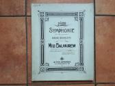 M. Balakirev "2-oji simfonija orkestrui" 1908 m.