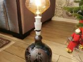 Vintažinė antikvarinė keramikinė pastatoma lempa - nuotraukos Nr. 6