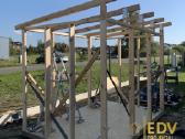 Įvairių dydžių ir dizainų mediniai sandėliukai - nuotraukos Nr. 9