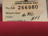 Prabuotas 750 pr žiedas su briliantais - nuotraukos Nr. 10