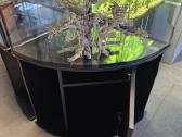 Kampininis akvariumas 210l su dangčiu ir lempomis - nuotraukos Nr. 2