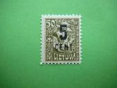 Lietuva 1922 5/50 svarus lit162sp