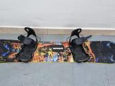 Snowboard Raven su Raven apkaustais 146-160cm. - nuotraukos Nr. 5