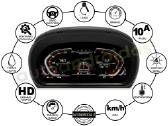 Bmw 3 E90 E91 E92 E93 2004-12 LCD spidometras - nuotraukos Nr. 2