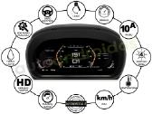 Bmw 3 E90 E91 E92 E93 2004-12 LCD spidometras - nuotraukos Nr. 3
