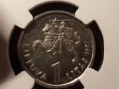 1997 1 litas Jurgutis Ms65 Ngc - nuotraukos Nr. 4