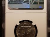 Latvija 1922 50 santimu Ms63 Ngc - nuotraukos Nr. 2