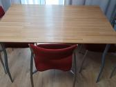 Stalas 120x80x74 (H) ir 4 kėdės, Italija - nuotraukos Nr. 8