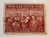 1918 - 1938m pašto ženklai - nuotraukos Nr. 3