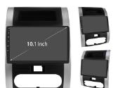 Nissan X Trail 2 T31 2007-2017 android multimedija - nuotraukos Nr. 5