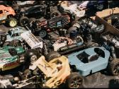 RC Radio bangų valdomų automodelių šrotas