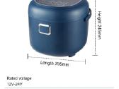 Automobilinis daugiafunkcinis puodas 2l 12-24v220v - nuotraukos Nr. 4