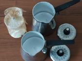 Melchiorinių ir aliumininių indų komplektas - nuotraukos Nr. 13