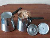 Melchiorinių ir aliumininių indų komplektas - nuotraukos Nr. 15