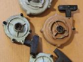 Tarybinių benzo pjūklų Ural ir Drūžba starteriai