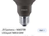 Philips lemputesmaster Ledspot D 5,5-60w 827 Par38
