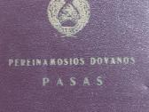 Vilniaus miesto sporto dokumentas 1960 m. - nuotraukos Nr. 3