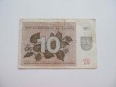 10 talonų , Lietuva , 1991 - nuotraukos Nr. 2