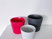 Vazonai. Raudonas is Ikea. Po 3eur/vnt