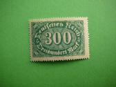 Standartai Vokietija 1922 300m Mnh wz2 vkt249s