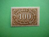 Standartai Vokietija 1922 400m Mnh wz2 vkt250s