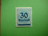 Standartai Vokietija 1923 30t/200 Mnh vkt285s