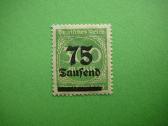 Standartai Vokietija 1923 75t/300 Mnh vkt286s