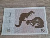 1991 10 talonu su užrašu Unc