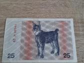 1991 25 talonai be užrašo