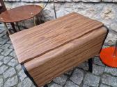 Vintažinis mid century pufas-daiktadėžė. - nuotraukos Nr. 5