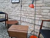 Vintažinis mid century pufas-daiktadėžė. - nuotraukos Nr. 21