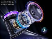 Kite Bevielė bluetooth nešiojama dviejų mikrofonų - nuotraukos Nr. 5