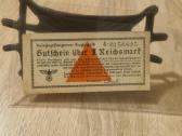 1 Reichsmark Karo Kalinių 2 Pasaulinis Karas.