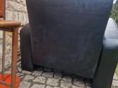 Vintažinis mid century prabangus odinis fotelis - nuotraukos Nr. 19