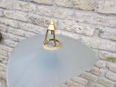 Vintažinis mid century modern žalvario toršeras - nuotraukos Nr. 7