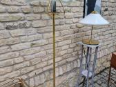 Vintažinis mid century modern žalvario toršeras - nuotraukos Nr. 13