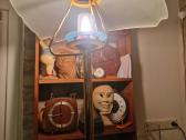 Vintažinis mid century modern žalvario toršeras - nuotraukos Nr. 19