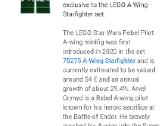 75275 Lego® Star Wars A-wing Starfighter - nuotraukos Nr. 7