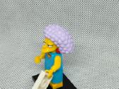 Lego Simpson minifigūrėlė 71009 Selma - nuotraukos Nr. 3