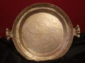 Žalvarinis rankų darbo padėklas