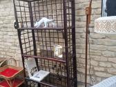 Vintažinė mid century ratango etažerė - nuotraukos Nr. 12