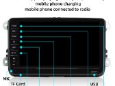 Volkswagen Rcd880 Pro su Carplay multimedija 8inch - nuotraukos Nr. 15