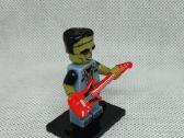 Lego minifigūrėlė 71010 serija 14 Monster Rocker - nuotraukos Nr. 2