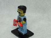 Lego minifigūrėlė 71010 serija 14 Monster Rocker - nuotraukos Nr. 3