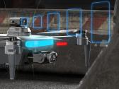 Dronas Kf108 su dviejomis kameromis GPS ir WiFi - nuotraukos Nr. 4